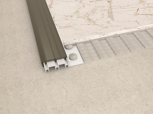 Decorative Gold Brushed 304 Stainless Steel Transition Strip Wall Tile Profile Trim