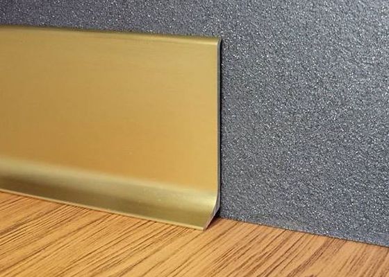 Decoration Aluminum Skirting Board Strips For Aluminium Extrusion Profile