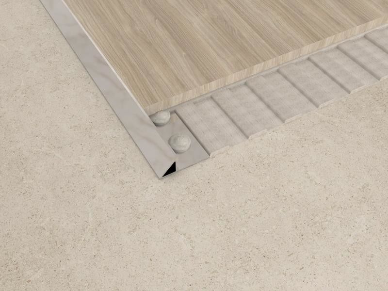 Decorative Gold Brushed 304 Stainless Steel Transition Strip Wall Tile Profile Trim