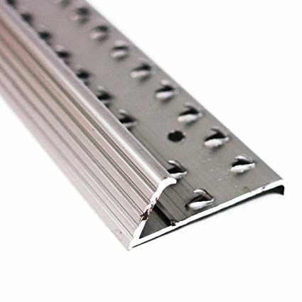 Aluminum Corner Tile Trim Anodized Threshold Strips Carpet To Tile