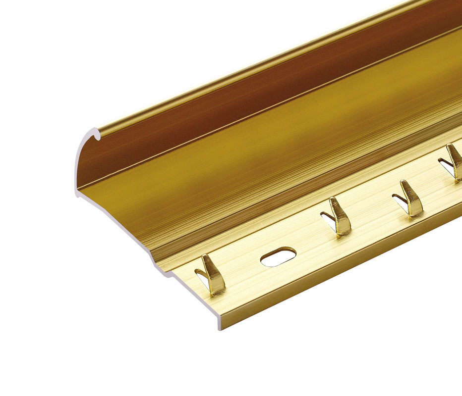 Aluminum Corner Tile Trim Anodized Threshold Strips Carpet To Tile