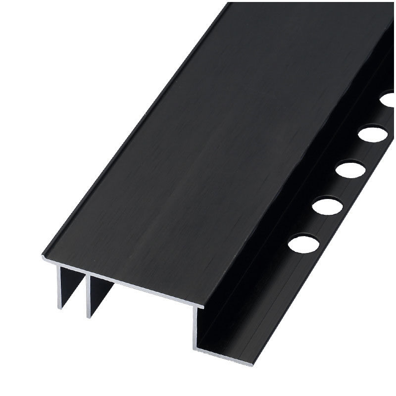 Aluminium Extrusion Profile Skirting Board Aluminum Step Edge Trim 2.5m