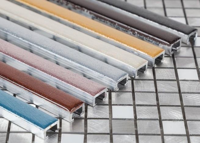 Anodised Aluminium Tile Trim
