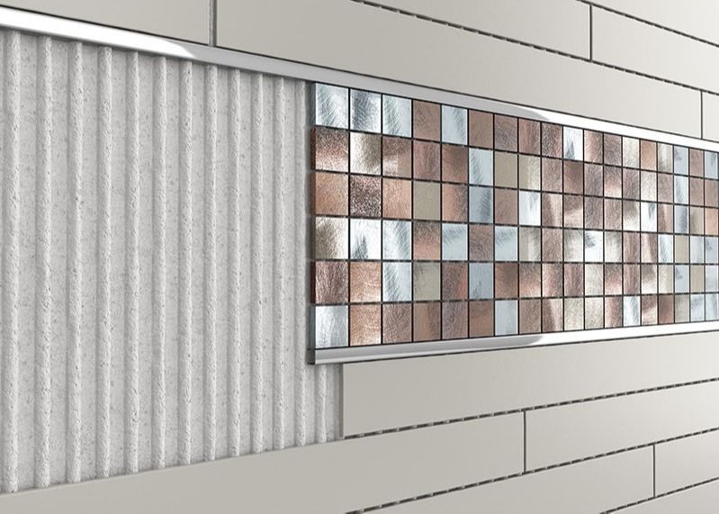 0.2 Kg / Meters Aluminium Tile Trim