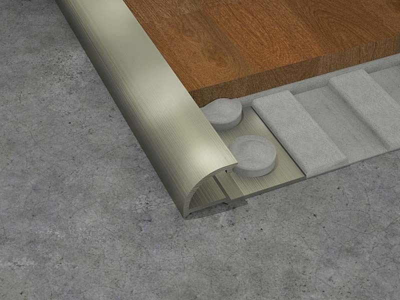 Quarter Round Inside Corner Stainless Steel Tile Trim 1.8m Finishing Strip