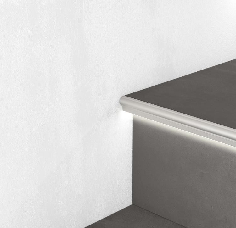 Stair Anti Slip Aluminum LED Profiles