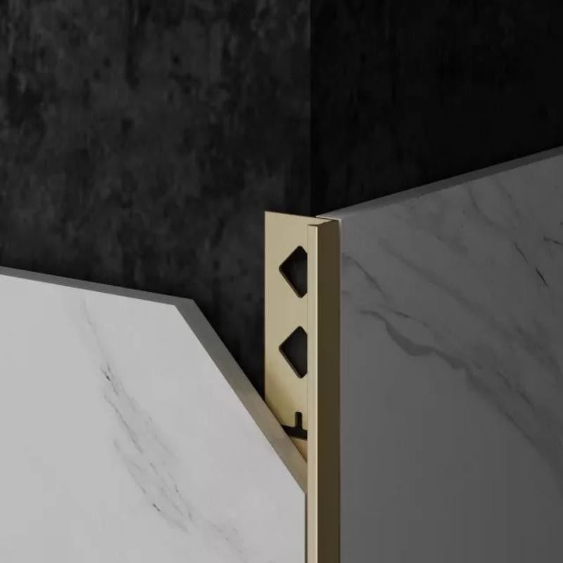 Aluminum Alloy Extrusion Profile Tile Corner Edge Trim Strips