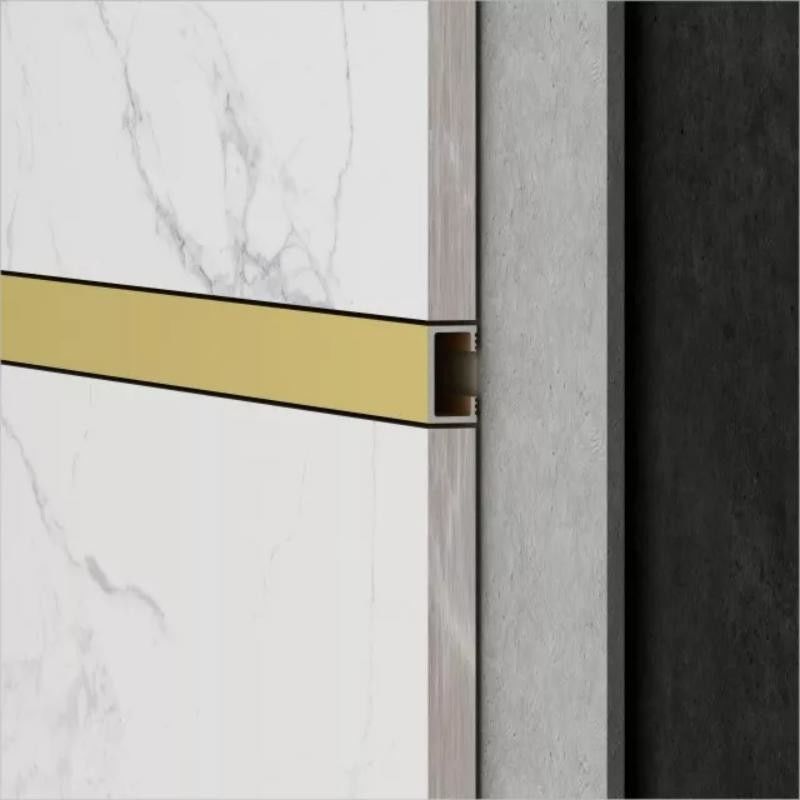 Aluminum Alloy Extrusion Profile Tile Corner Edge Trim Strips