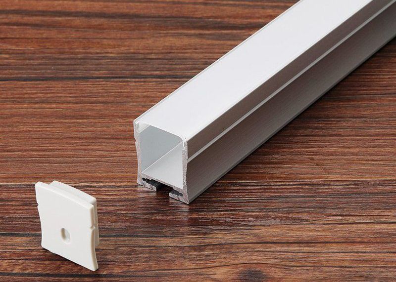 2.7meter Wall Mount Aluminium Led Profiles For Strip Lights With Touch Sensor