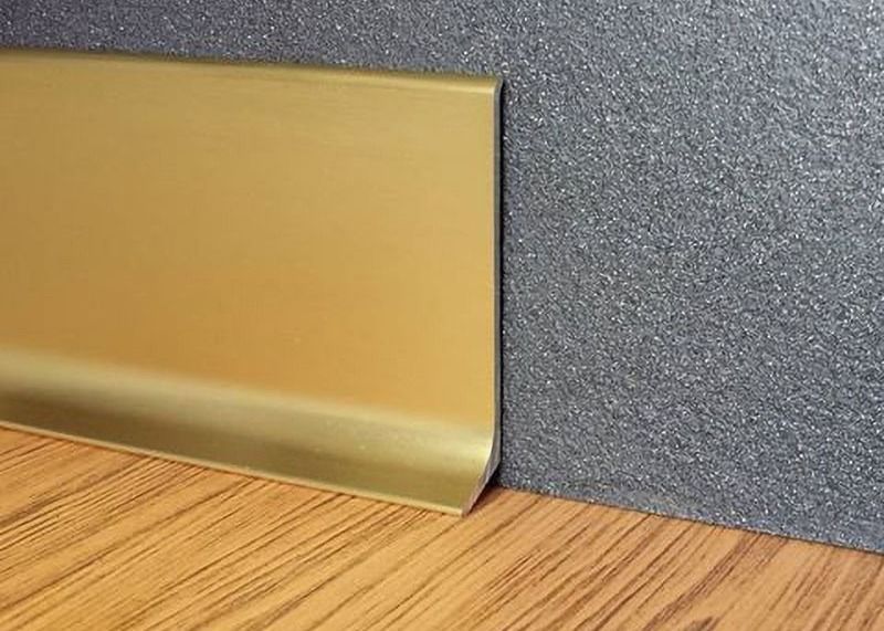 Polished Stainless Steel Skirting Board Stainless Steel Baseboard Skirting Line