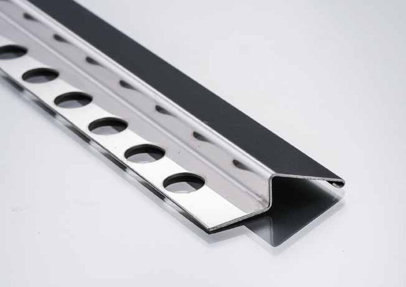 Decoration Stainless Steel Transition Strip Floor Tile Trim Corner T Shape Line