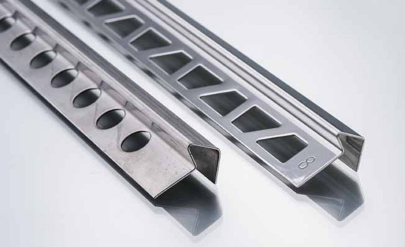 Decoration Stainless Steel Transition Strip Floor Tile Trim Corner T Shape Line