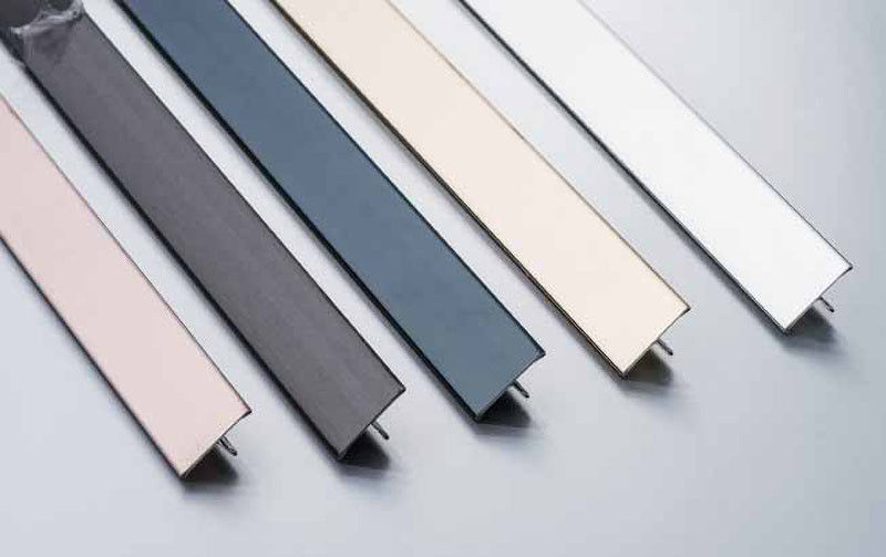 316 Stainless Steel Edge Strip Tile Trim Border Transition Profile Strips