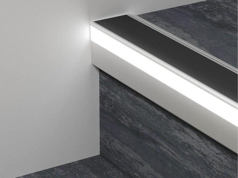 Stair Anti Skid Strips Aluminum LED Profiles Aluminium Extrusion Profile