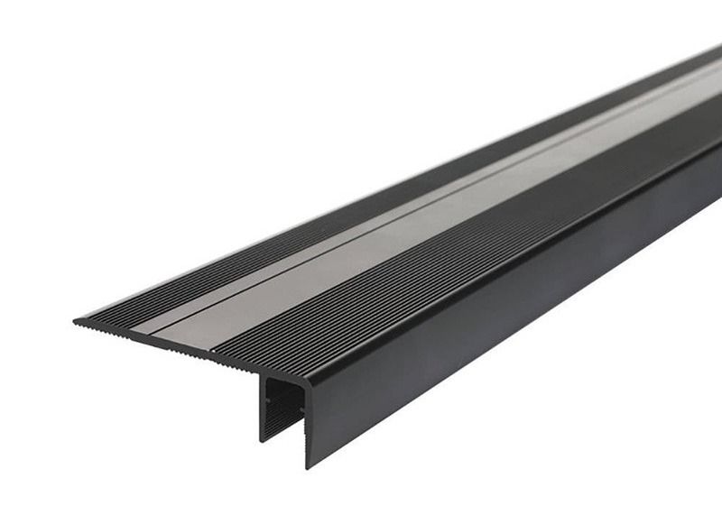 Stair Anti Skid Strips Aluminum LED Profiles Aluminium Extrusion Profile