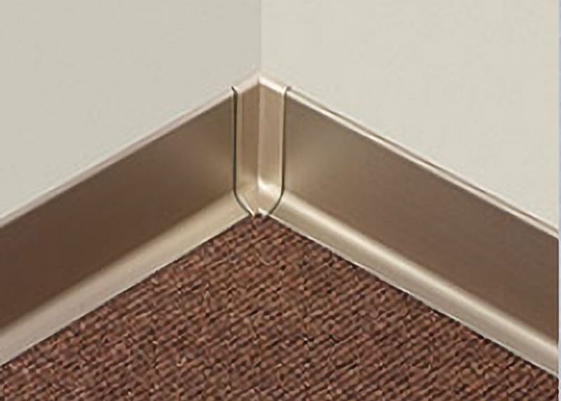 Bathroom Aluminum Skirting Board Line Baseboard