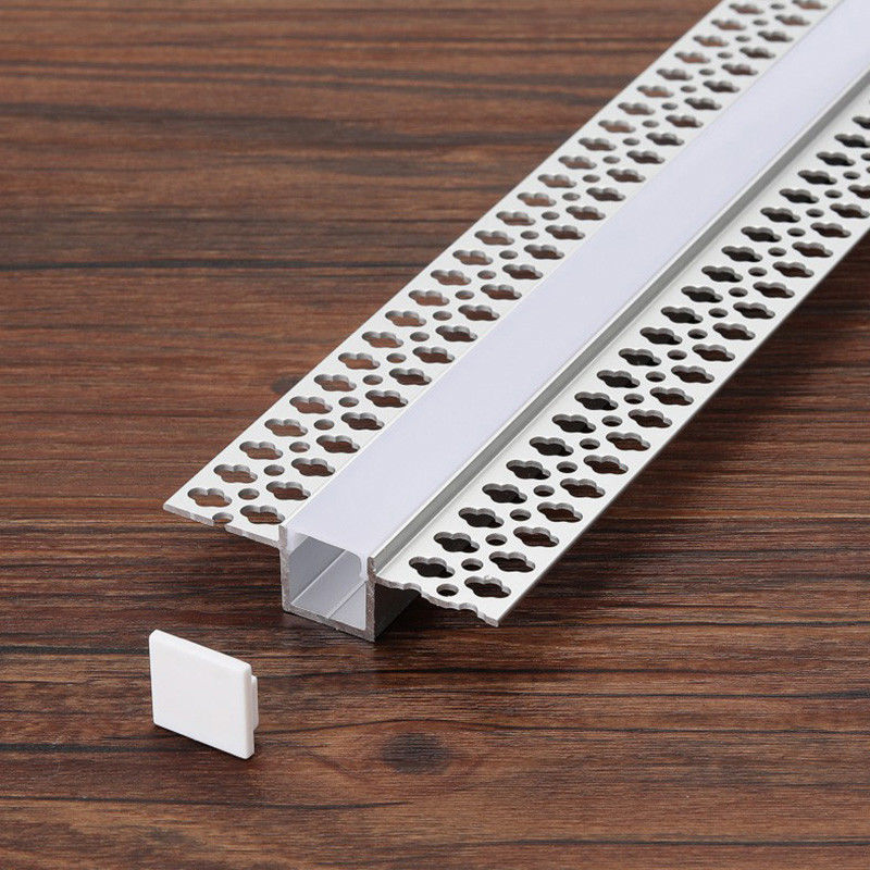 Extruded Polished Industrial Extrusions Aluminum LED Profiles 1.8m