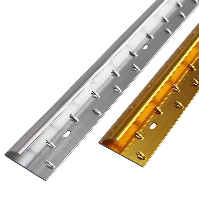Aluminum Metal Carpet Edge Trim 10mm Transition Strip Door Threshold