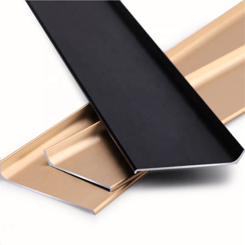 Wall Aluminium Skirting Profile 2mm Metal Skirting Board