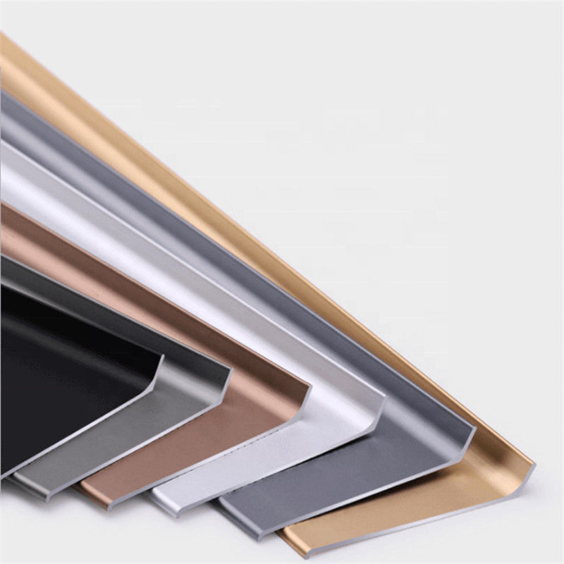 Wall Aluminium Skirting Profile 2mm Metal Skirting Board