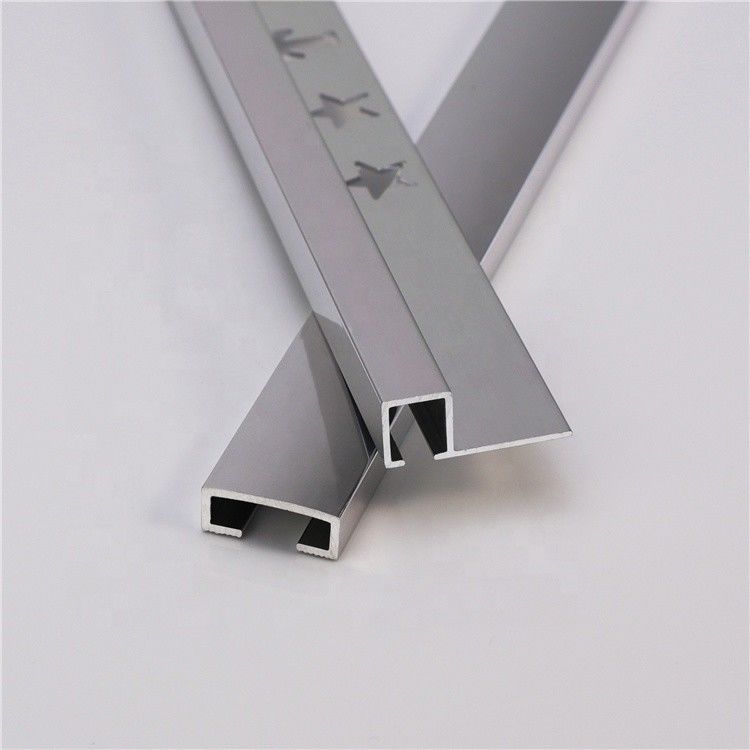 25mm Aluminium Tile Trim Polished Aluminum Corner Tile Trim