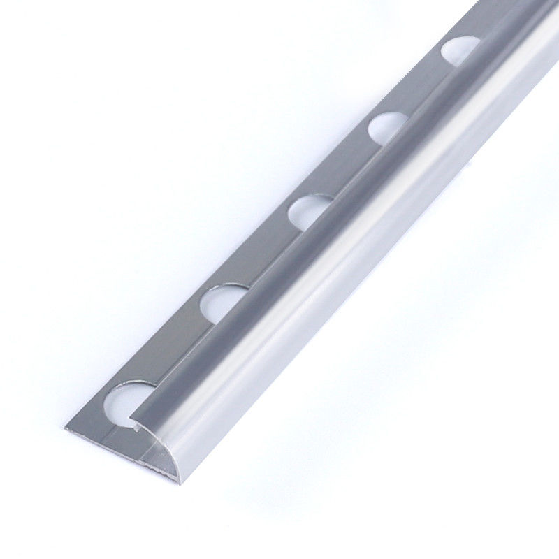 SGS 10mm Anodized Metal Edge Trim For Ceramic Tile 1.8m