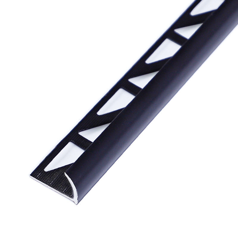 SGS 10mm Anodized Metal Edge Trim For Ceramic Tile 1.8m