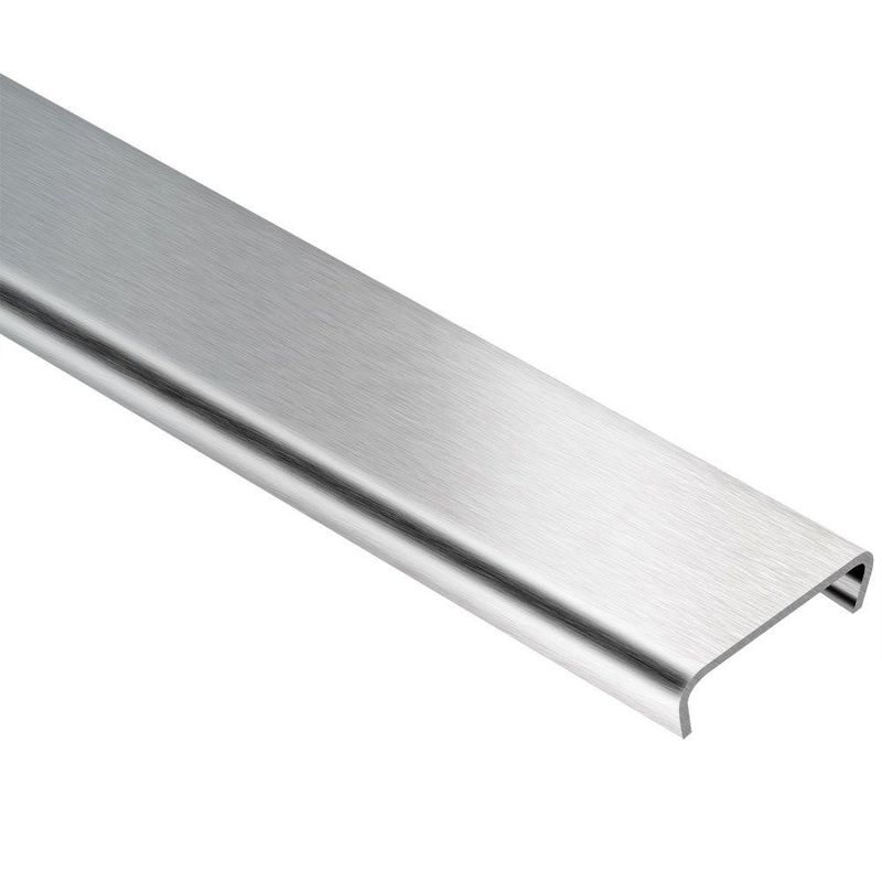 Inlay 0.6mm Stainless Steel Round Edge Tile Trim Flooring Accessories Skirting Board