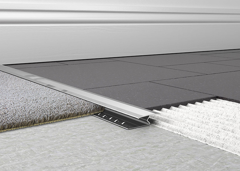 Tuv Aluminum Carpet Trim Strips, What Should I Put Between Carpet And Tile